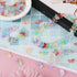 120 Pcs Glass Butterfly Beads for Jewelry Making, EVERMARKET Crystal Butterfly Bracelets Beads Bulk, 15mm Cute Gradient Butterflies Loose Beads Ch...