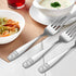 Pimoys 9-Piece Toddler Silverware Set - Stainless Steel Kids Forks & Spoons, Dishwasher Safe...