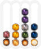 Demi's Home Adhesive Coffee Pod Holder for Nespresso Vertuo Capsules (Measure Before Purchase) - Suitable to be Mounted Inside/Under the Cabinet o...
