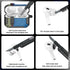 RFUNGUANGO AirPods Pro 2nd Gen Case with Cleaning Kit, Military Hard Case Protective Armor with Lock, for AirPod Gen 2 Charging Case (2023/2022/20...