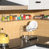NIUBEE Wall Mounted Spice Rack Organizer,3 Pack Clear Acrylic Spice Shelf Storage Holder,Hanging Seasoning Rack Organizer for Wall Kitchen Pantry ...