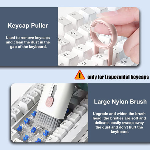 anngrowy Cleaner Kit for Airpod Bluetooth Earphones Earbud Airpods 2 Pro 2023 Keyboard Cleaner Brush Electronic Cleaning Kit for Laptop iPhone Com...
