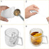 Numola 100Pcs Disposable Tea Bags for Loose Leaf Tea, Empty Tea Bags Natural Material Seal Tea Infuser Bag, Tea Infuser Sachets with Drawstring He...