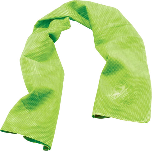 Ergodyne Chill Its 6602 Cooling Towel, Long Lasting Cooling Relief,Lime 29.50" x 0.50"...