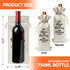 Housewarming Gift New Home Wine Bag for Women Men Wife Husband Couple Owner Homeowner, New Home Gift Idea, Housewarming Party Supply Favor, Realto...