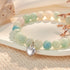 HGDEER Get Well Soon Gifts, Natural Stone Amethyst Bracelet for Women Men...