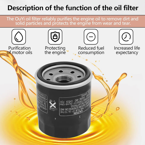 Air Filter 7080595 Oil Filter 2520799 3084963 Compatible with Polaris Sportsman 335 400 450 500 Magnum 325 500 Trail Blazer 330 Trail Boss 325 330...