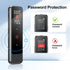 128GB Voice Recorder with Playback, Small Voice Activated Recording Device for Lectures & Meetings, Bluetooth Noise Cancelling Audio Recorder Devi...