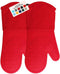 BPA-Free Silicone Oven Mitts Ultra Heat Resistant up to 500°F - Oven Mitts with Thick Cotton Liner - Long Slip Resistant Pot Holders, Flexible Ove...
