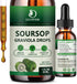 (2 Pack) Soursop Graviola Liquid Drops 2000mg, Natural Antioxidant, Cell Support & Regeneration, Immune Boost, Soursop Bitters Liquid, Non-GMO, Ve...