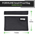Formline Smell Proof Bag (7x6 inches) with Double the Odor Proof Technology - Scent Proof Pouch Eliminates All Scents. Perfect for Travel and Easi...