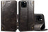 SINIANL Compatible with iPhone 11 Pro Max Leather Case Wallet Folio Case Book Design Magnetic Closure with Stand and ID Holder Credit Card Slots f...