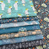 Hanjunzhao Animal Parrot Floral Fat Quarters Fabric Bundles, Quilting Fabric for Sewing Crafting, 18 x 22 inches...