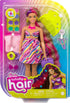 Barbie Totally Hair Doll, Flower-Themed with 8.5-inch Fantasy Hair & 15 Styling Accessories (8 with Color-Change Feature)...