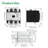 Air Conditioner Contactor,24VAC Provide Stable and Reliable Control for Your Air Conditioning System,Strong Compatibility (3P_40A)...