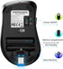 memzuoix 2.4G Portable Wireless Mouse, 1400 DPI Mobile Optical Cordless Mice with USB Receiver for Computer, Laptop, PC, Desktop, MacBook, 5 Butto...