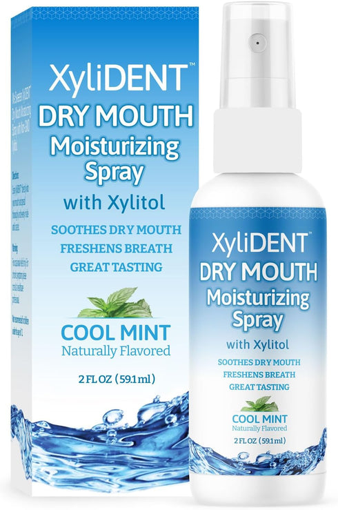Nature's Stance XyliDENT Xylitol Dry Mouth Spray - Stimulates Saliva, Freshens Breath, Reduces Acid Production, Fast Acting Extended Relief, 2 Oun...