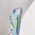 Ownest Compatible for iPhone 11 Case for Flower Clear Frosted PC Back Floral Girls Woman and Soft TPU Protective Silicone Slim Case for iPhone 11-...