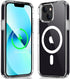 Magnetic Case Compatible with iPhone 13 Mini Case, Compatible with MagSafe Wireless Charging, Transparent Anti-Scratch Back Shockproof Protective ...