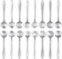 16 Pcs Teaspoon Tea Spoons, ESRISE Stainless Steel Cute Coffee Spoon for Tea Party Decorations (Silver)...
