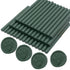 40 Pcs Glue Gun Sealing Wax Sticks for Wax Seal Stamp, Olive Green Sealing Glue Gun Sealing Wax Sticks Mini Glue Stick, Great for Wedding Invitati...