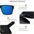 LYZOIT Square Sunglasses for Men Women Polarized Oversized Big UV Protection Rectangle Shades...