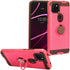 for T-Mobile REVVL 5G (6.53") T790W/T790Z - Phone Case w/Ring Stand - RS2 Hot Pink...