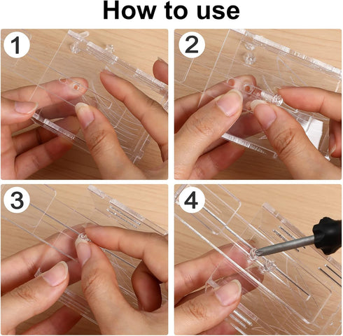 POPETPOP Fish Tank Decorations Water Planter Hanging Aquatic Holder Fish Tank Aquarium Planting Cup Crystal Glass Aquatic Garden Kit Indoor Transp...