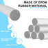 Backer Rod Caulk Saver for Gaps and Joint Concrete Filling, EPDM Rubber Backing Rod Joint Filler (3/8" Diameter x 16.4' Length, Gray)...