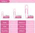 500pcs Paper Clips Assorted Sizes, Small, Medium and Large?1.1inch, 1.3inch and 2inch) Paper Clips, Vinyl Coated Paperclips for Office, School, Ho...