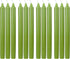 Zest Candle 12-Piece Taper Candles, 10-Inch, Sage Green Straight...
