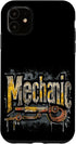 iPhone 11 Mechanic: a retro craftsmanship for mechanics and repair man Case...