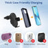 SUPERNIGHT Wireless Car Charger, 15W Qi Fast Charging Auto Clamping Phone Holder Mount on Air Vent & Dashboard for iPhone Samsung Huawei Oneplus, ...