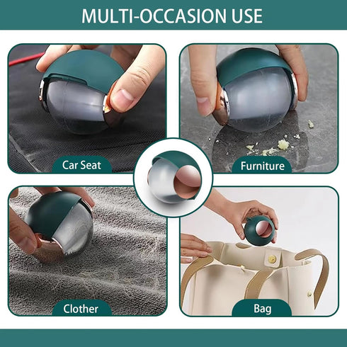 Extra Sticky Lint Roller for Pet Hair, Portable Reusable Gel Lint Rollers Ball, Washable Dust Pet Hair Lint Remover for Clothes, Furniture, Carpet...