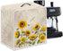 Sunflower Coffee Maker Cover Dustproof Waterproof Fabric Small Kitchen Appliances Covers Stand Mixer or Coffee Machine Fingerprint Protection Cove...