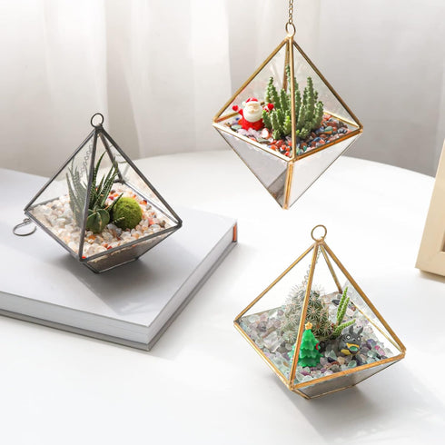 T4U Crystal Chips Stone Crushed Quartz Glass 1LB - Fluorite Tumbled Gravel Small Decorative Pebbles Bulk, Mini Polished Rocks Pieces for Crafts, V...