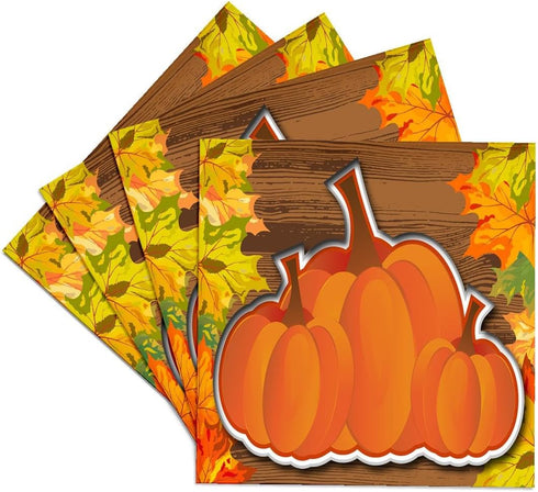 3dRose CST_149967_3 Group of Pumpkins Ceramic Tile Coasters (Set of 4)...