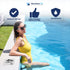 Aquatic Custom Tile, 4 1/2FT Pool Depth Markers, 6x6 Inches Vinyl Pool Stickers, Swimming Pool Number Markers, Pool Safety Signage, Adhesive Pool ...
