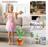 Kids Dancing Talking Cactus Toys for Baby Boys and Girls, Singing Mimicking Recording Repeating What You Say Sunny Cactus Electronic Light Up Plus...
