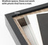 Golden State Art 8x8 Picture Frame - Wall Display or Tabletop Display Pictures - Real Glass, Displaying Family Photos, Landscape Photos, Artwork -...