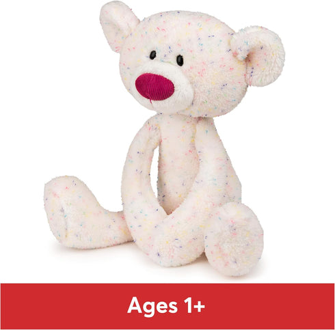 GUND Toothpick Confetti, Teddy Bear Stuffed Animal for Ages 1 and Up, Rainbow, 15”...