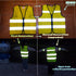 Hi Vis Kids Safety Vest + 2 Reflective Bands & Bag, Toddler Safety Vest,Reflective Vest Kids With Zipper,Toddler Construction Vest For Cycling & R...
