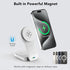 3 in 1 Wireless Charging Station Compatible with Apple Devices,Foldable Magnetic Wireless Charger for iPhone 15/14/13/12,Apple Watch Ultra 2/Ultra...