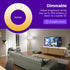 Roku Smart Light Bulbs (Color, 1-Pack) - Dimmable A19 Color Lightbulbs with Adjustable Brightness & Temperature - WiFi Smart Bulbs Works Voice, Al...
