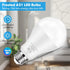 TOBUSA LED Light Bulbs 150 Watt Equivalent, 20W Super Bright Light Bulbs, Daylight White 5000K, A21 LED Bulbs E26 Base, Non-Dimmable, No Flicker B...