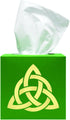 Celtic Trinity Knot Stencil, 6.5 x 6 inch (L) - Geometric Knotwork Sacred Symbol Stencils for Painting Cards...