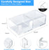 Sticky Note Holder 2in1 Clear Acrylic Memo Holder for Desk Organization Office Home Post Pop Note Dispenser for 3x3 Note Pad Holder 1 PCS(SNH02)...