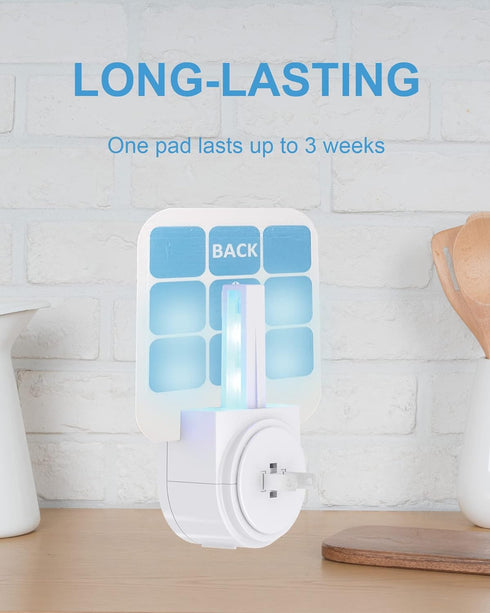 20 Pcs Refill Glue Cards for Dynatrap DT3005W 23005 Dot and Safer Home SH502 Indoor Fly Trap Plug-in Insect Trap Replacement Mosquito Sticky Glue ...