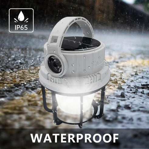 300LM LED Camping Lantern Rechargeable,2400mAh Power Bank?USB Cable?6 Light Modes Included with Two Light Source Modes, Lantern Flashlight for Hur...