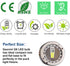 G8 LED Bulb Dimmable 3W T4 JCD Type Bi-Pin Base Daylight White 6000K 120V 20-25W Halogens Replacement for Puck Light, Under Cabinet Light, Under C...